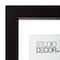Studio Decor; 26.8" x 7.2" Black Panoramic Float Frame by Studio Décor®; Category:Floating Frames; Image:5